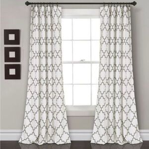 The Curated Nomad Bernardino Room Darkening Curtain Panel Pair 52x84 - G…